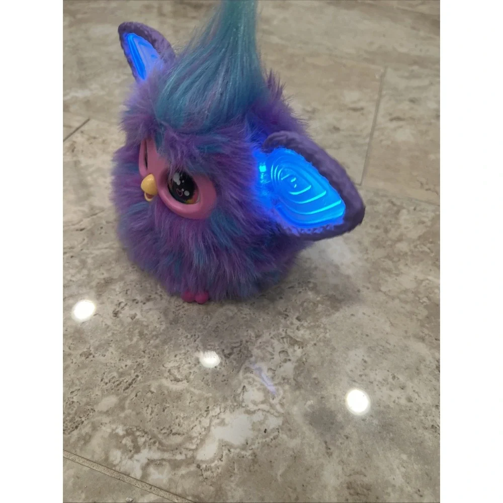 Furby Blue Purple Talking Plush‎ Interactive Electronic Toy 2023 Hasbro